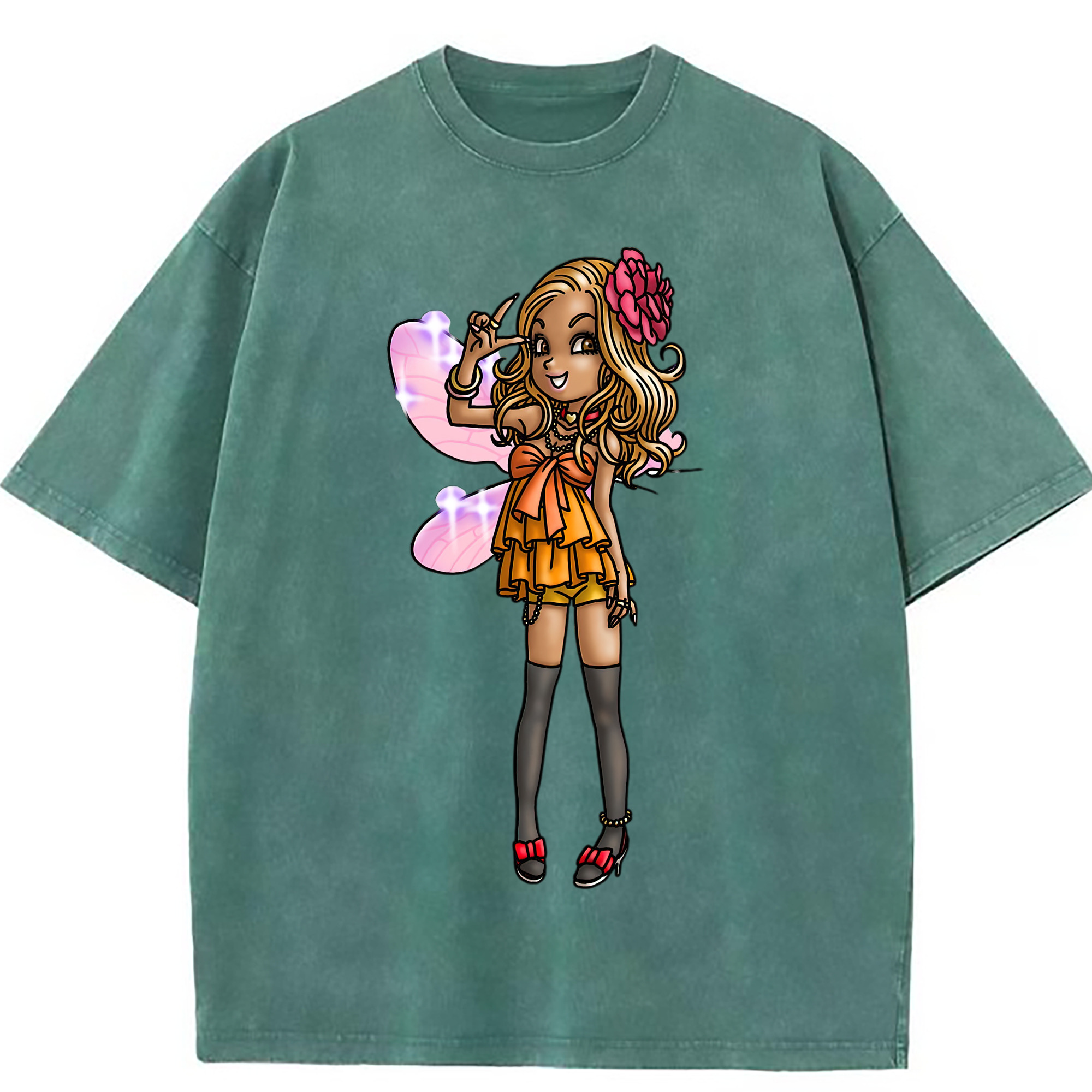 （画像用） ドラゴンクエスト Doragon Kuesuto Dragon Quest 綿100% ヴィンテージ風 半袖Tシャツ（フロントプリント）